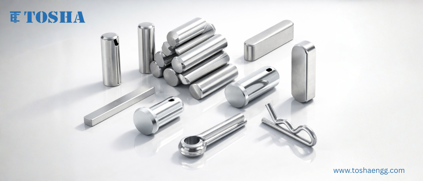 Industrial Pins and Keys: The Backbone of Precision Alignment and Power Transmission