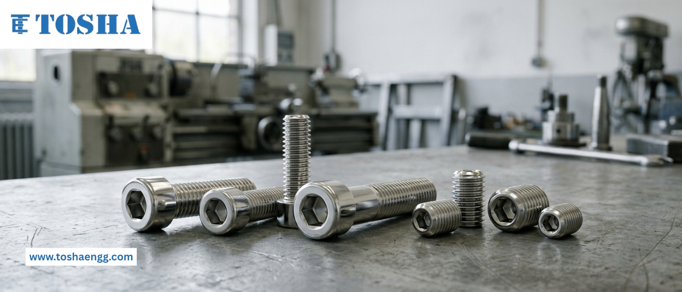 Stainless Steel Socket & Set Screws: Precision Fastening for High-Strength Industrial Performance