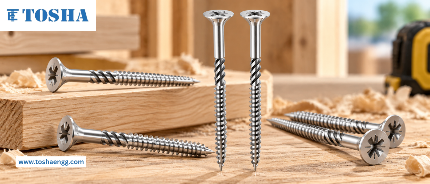 How a Reliable Hex Head Wood Screw Manufacturer Delivers Stronger Wood Connections