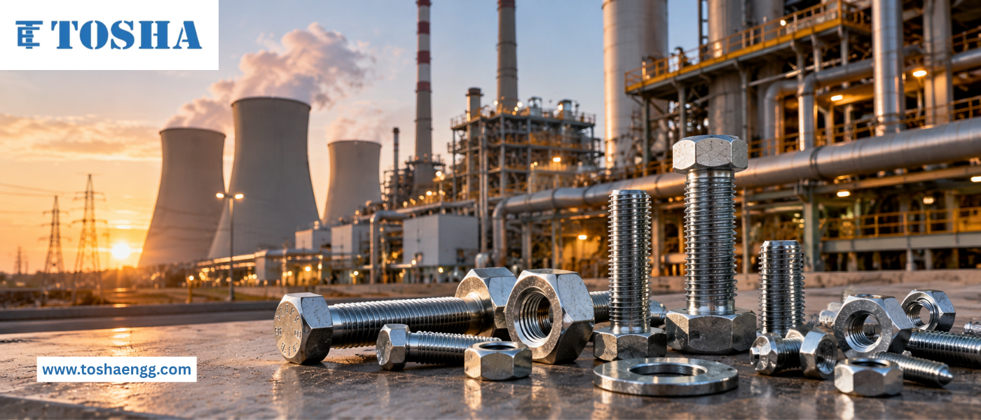 Power Plant Fasteners: Applications, Materials & Selection Guide