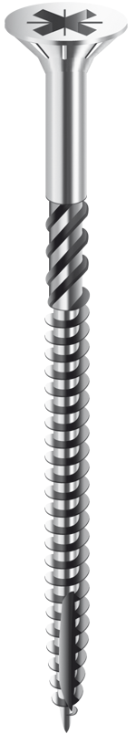 Hex head wood screw