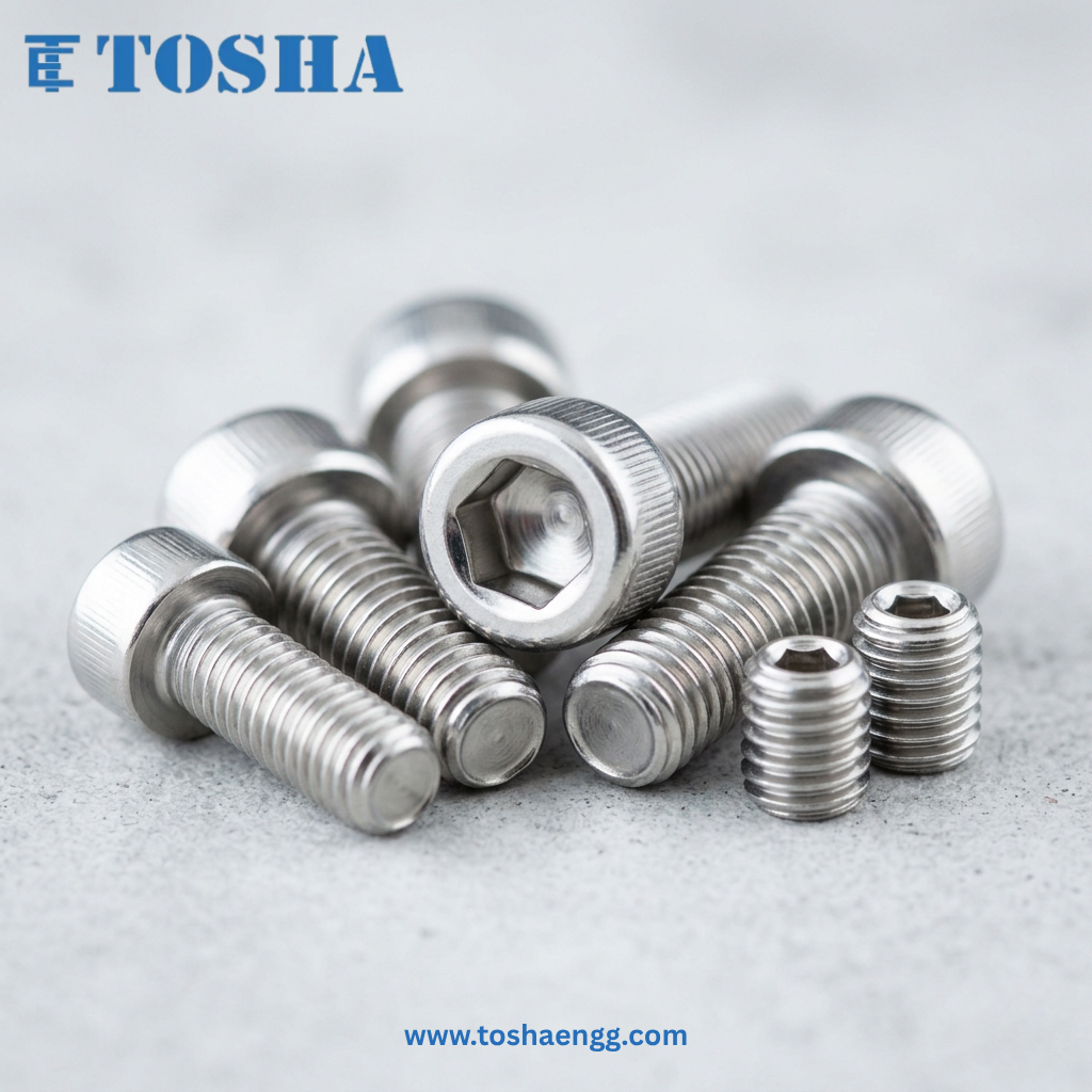 Stainless-Steel Sockets and Set Screws